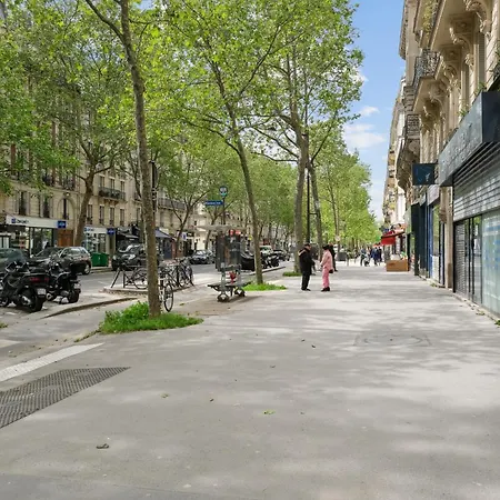 Elegant -roquette -6pers Apartment Paris